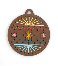 Load image into Gallery viewer, DIY Stitched Ornament Kit by Kiriki Press