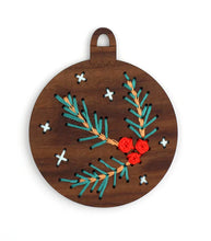 Load image into Gallery viewer, DIY Stitched Ornament Kit by Kiriki Press