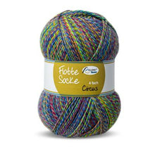 Load image into Gallery viewer, Flotte Sock 4ply Circus by Rellana Garne