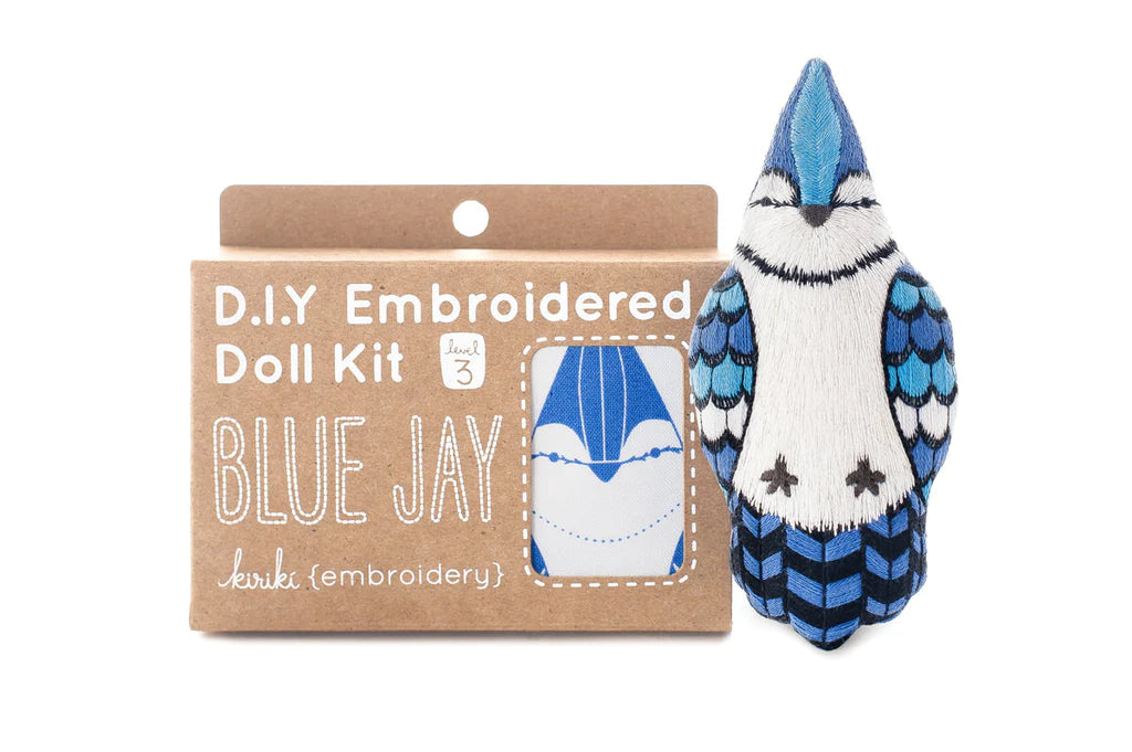 D.I.Y. Embroidered Doll Kits by Kiriki Press