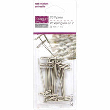 Load image into Gallery viewer, UNIQUE HOME T-Pins - 20pcs - 38mm (11⁄2″)
