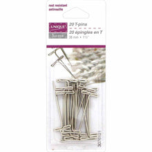 Load image into Gallery viewer, UNIQUE HOME T-Pins - 20pcs - 38mm (11⁄2″)