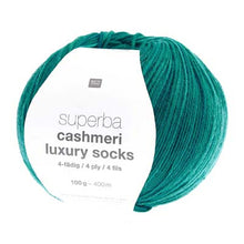 Load image into Gallery viewer, Superba Cashmeri Luxury Socks by Rico Yarns