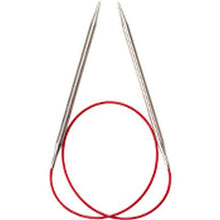 Load image into Gallery viewer, ChiaoGoo SS Red Lace Circulars 24" (60 cm)