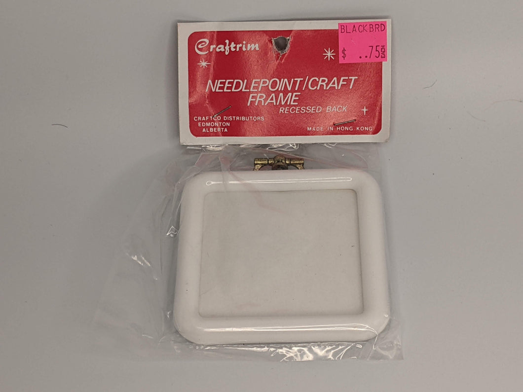 Craftrim Square Needlepoint / Craft Frame Recessed Back 2.5