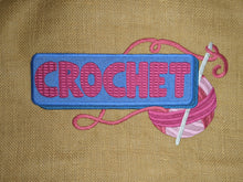 Load image into Gallery viewer, Embroidered Burlap Tote Bag