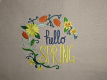 Load image into Gallery viewer, Embroidered Canvas Tote Bag