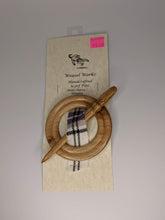 Load image into Gallery viewer, Weasel Works Wooden Scarf Pin