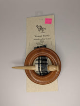 Load image into Gallery viewer, Weasel Works Wooden Scarf Pin