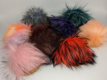 Load image into Gallery viewer, Yarnboler Handcrafted Faux Fur Pompoms