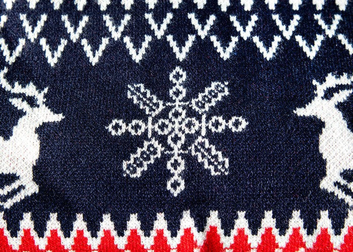 Seasonal Stitching Enhancing Cable Knit Projects with Snowflake Embroidery