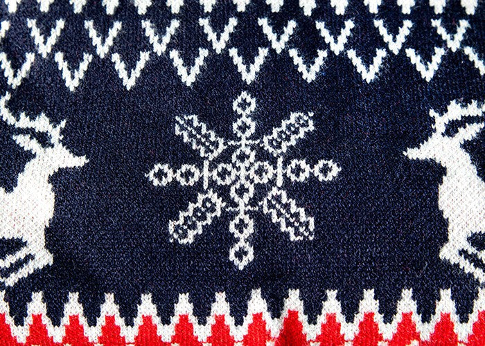 Seasonal Stitching Enhancing Cable Knit Projects with Snowflake Embroidery