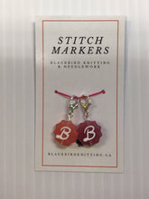 Load image into Gallery viewer, Blackbird Stitch Markers
