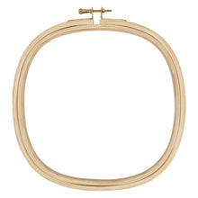Load image into Gallery viewer, Shaped Wood Embroidery Hoop by Unique Craft
