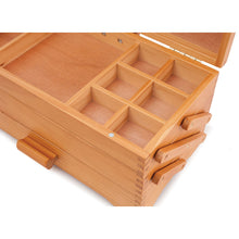 Load image into Gallery viewer, MILWARD 3-Tier Cantilever Wooden Sewing Box
