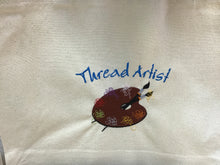 Load image into Gallery viewer, Embroidered Canvas Tote Bag
