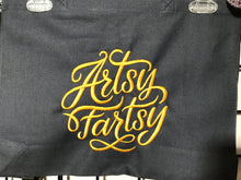 Load image into Gallery viewer, Embroidered Canvas Tote Bag
