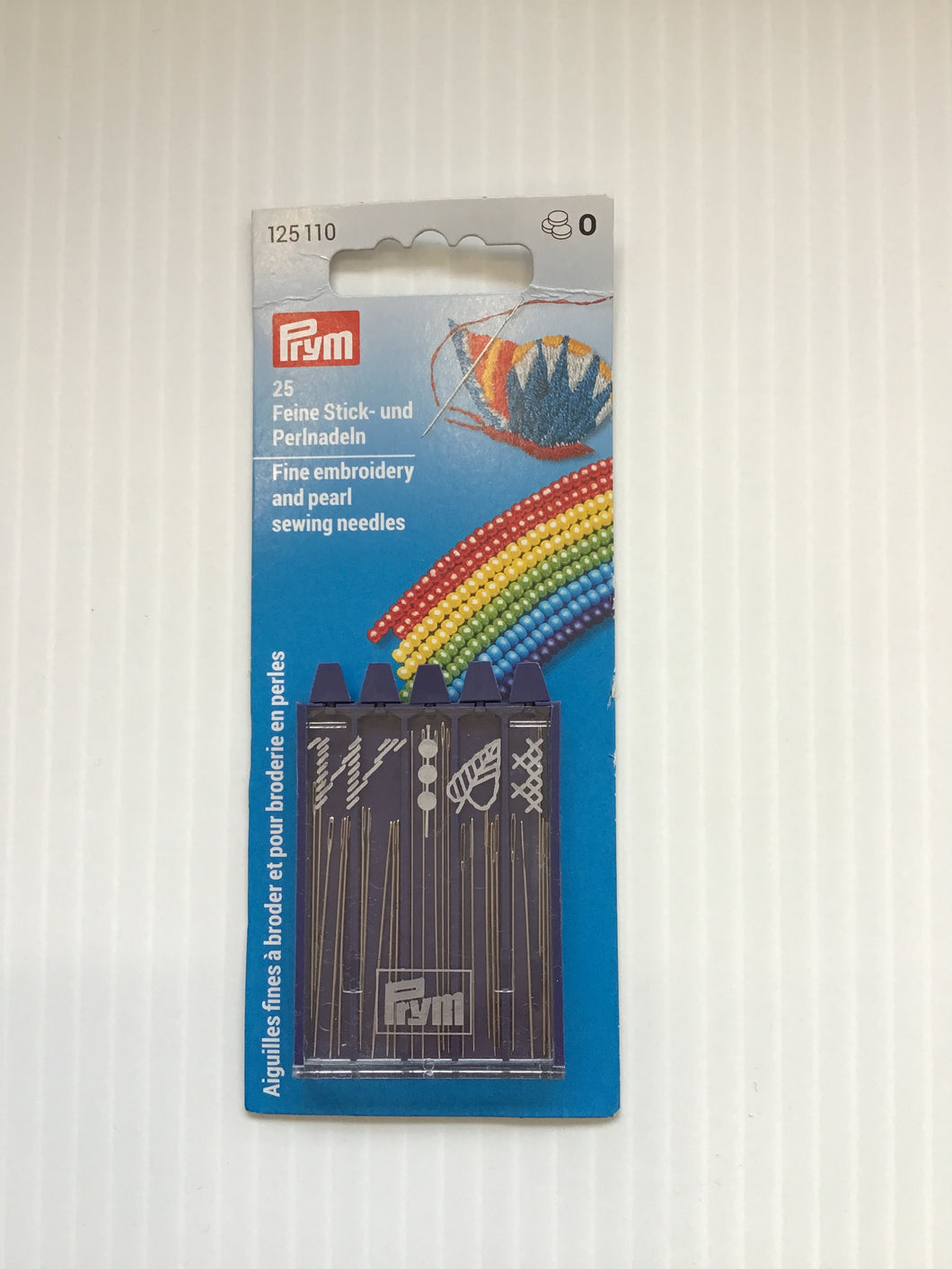 Prym Embroidery and pearl sewing/beading Needles