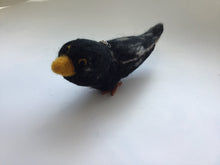 Load image into Gallery viewer, Blackbird Needle Felting Class June 14, 2024: 1-3pm

