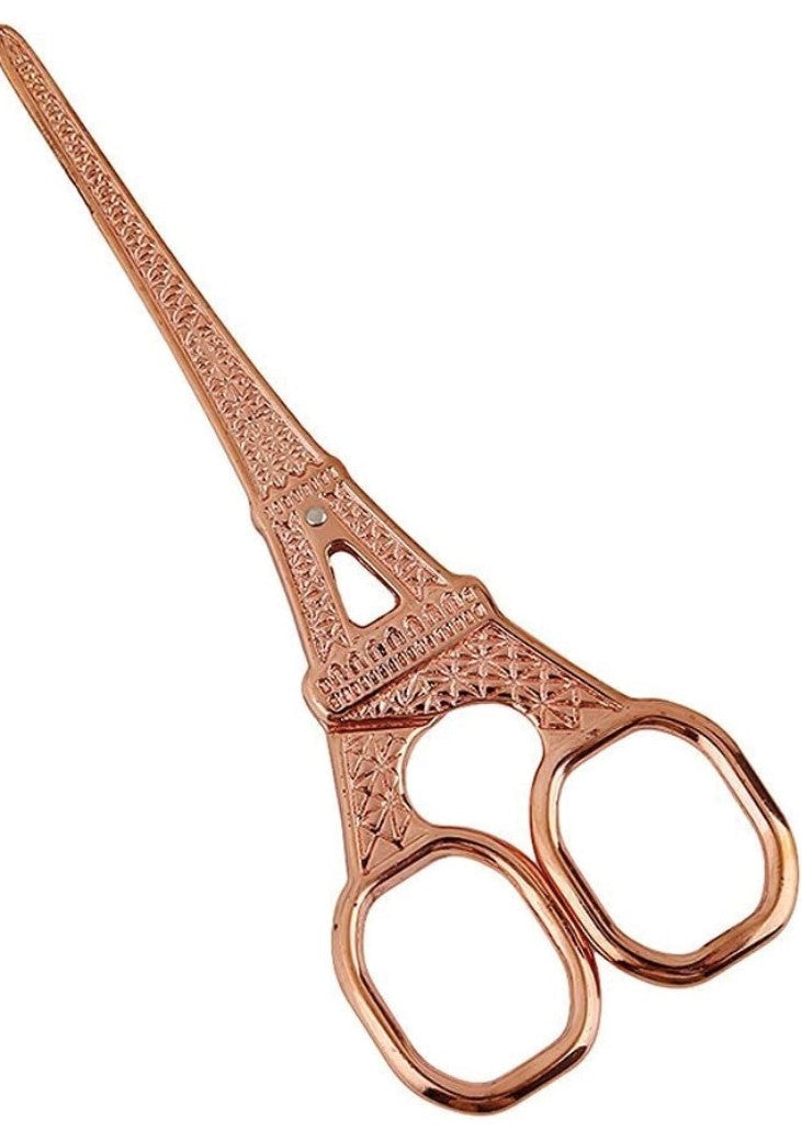 Scissors Eiffel Tower Rose Gold