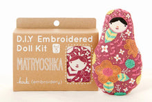 Load image into Gallery viewer, D.I.Y. Embroidered Doll Kits by Kiriki Press
