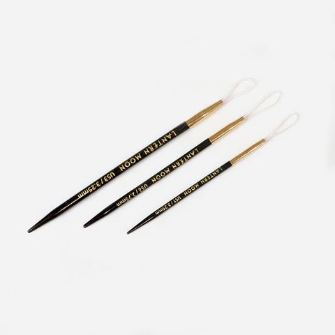 Lantern Moon Ebony Wood Finishing Needles