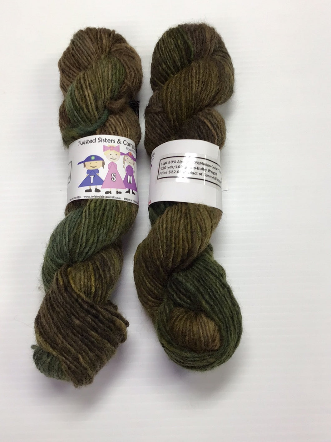 Lopi Yarn - Hand Dyed Alpaca Blend by Twisted Sisters