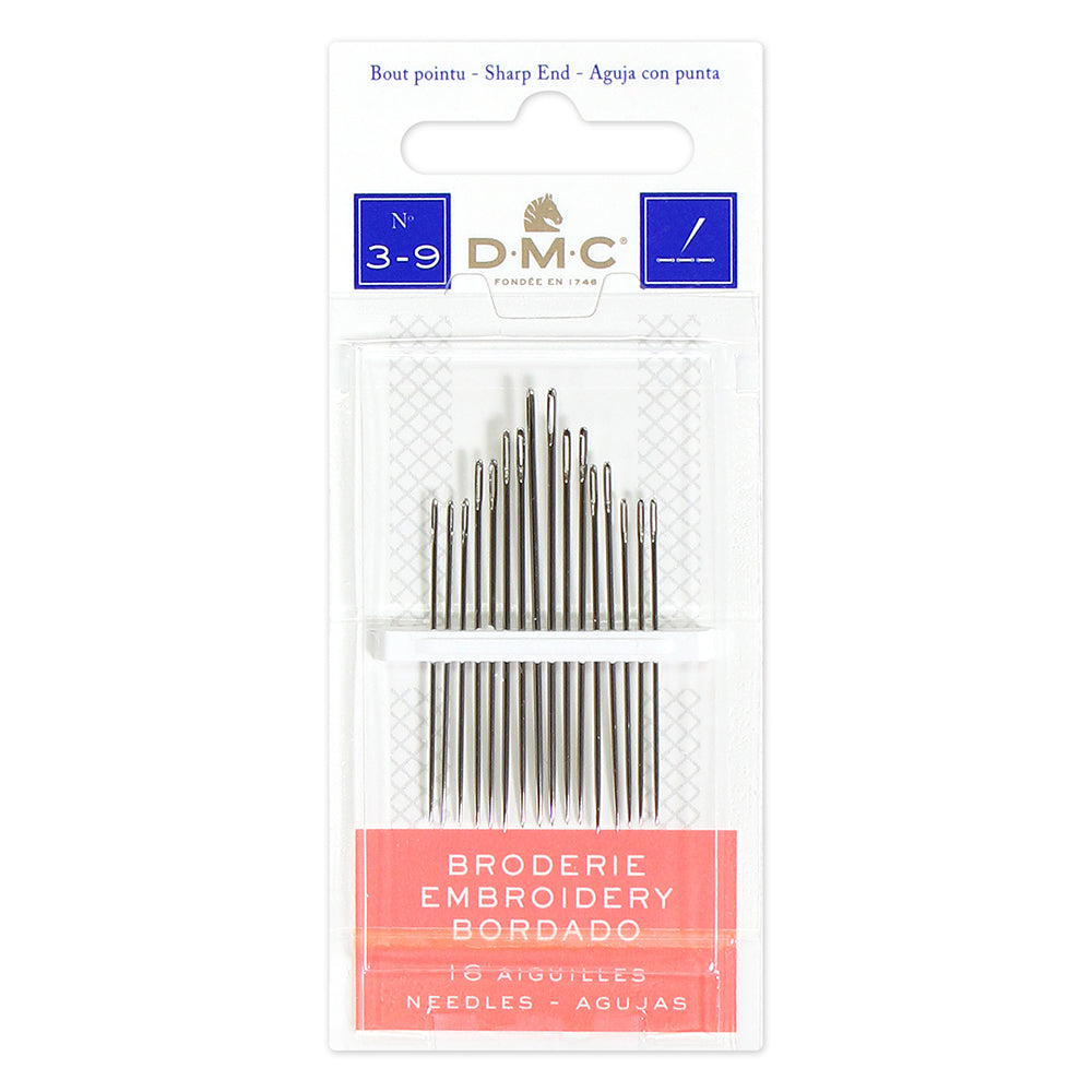 Embroidery Needles Size 3-9