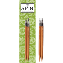 Load image into Gallery viewer, SPIN BAMBOO TIPS – 4″ (10 CM)  by ChiaoGoo
