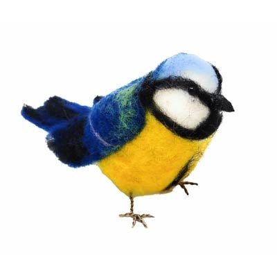 Needle Felting Kit - Blue Tit