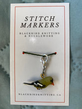 Load image into Gallery viewer, Blackbird Stitch Markers
