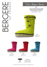 Load image into Gallery viewer, Bergere de France Kids Slipper Boots Kit
