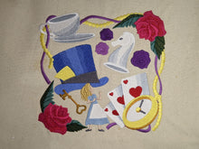 Load image into Gallery viewer, Embroidered Canvas Tote Bag
