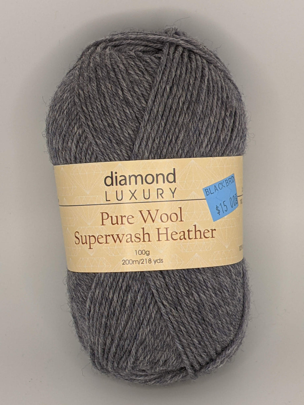 Diamond Luxury Pure Wool Superwash Heather