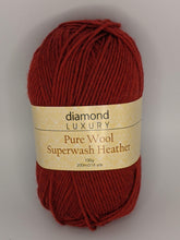 Load image into Gallery viewer, Diamond Luxury Pure Wool Superwash Heather
