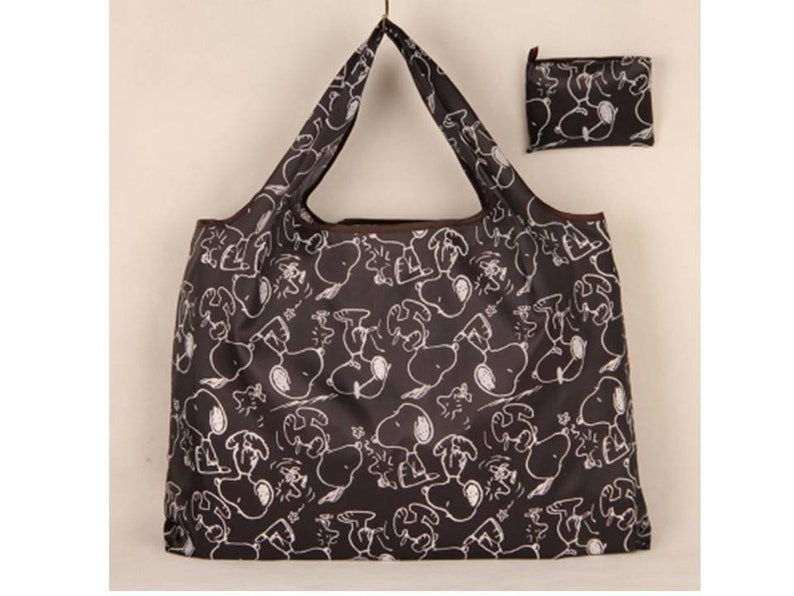 Snoopy Foldable Nylon Shopping Bag – Blackbird Knitting & Needlework