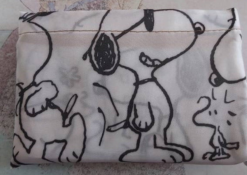 Snoopy Foldable Nylon Shopping Bag