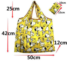 Load image into Gallery viewer, Snoopy Foldable Nylon Shopping Bag
