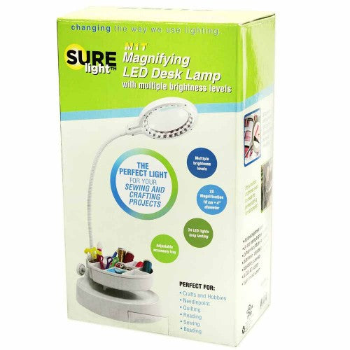 Sure Light M1T Magnifying LED Desk Lamp