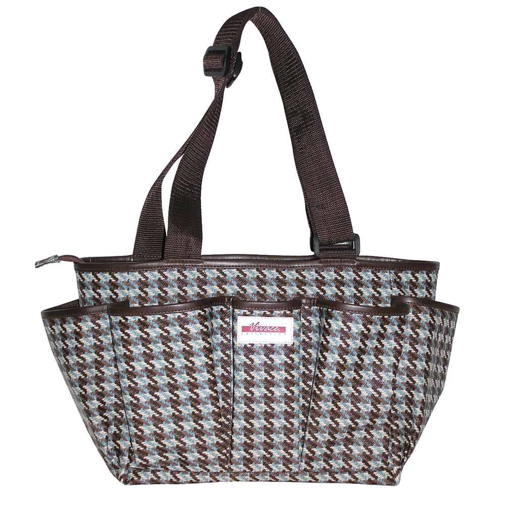 Vivace Accessory Tote - Houndstooth