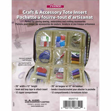 Load image into Gallery viewer, Craft &amp; Accessory Tote Insert
