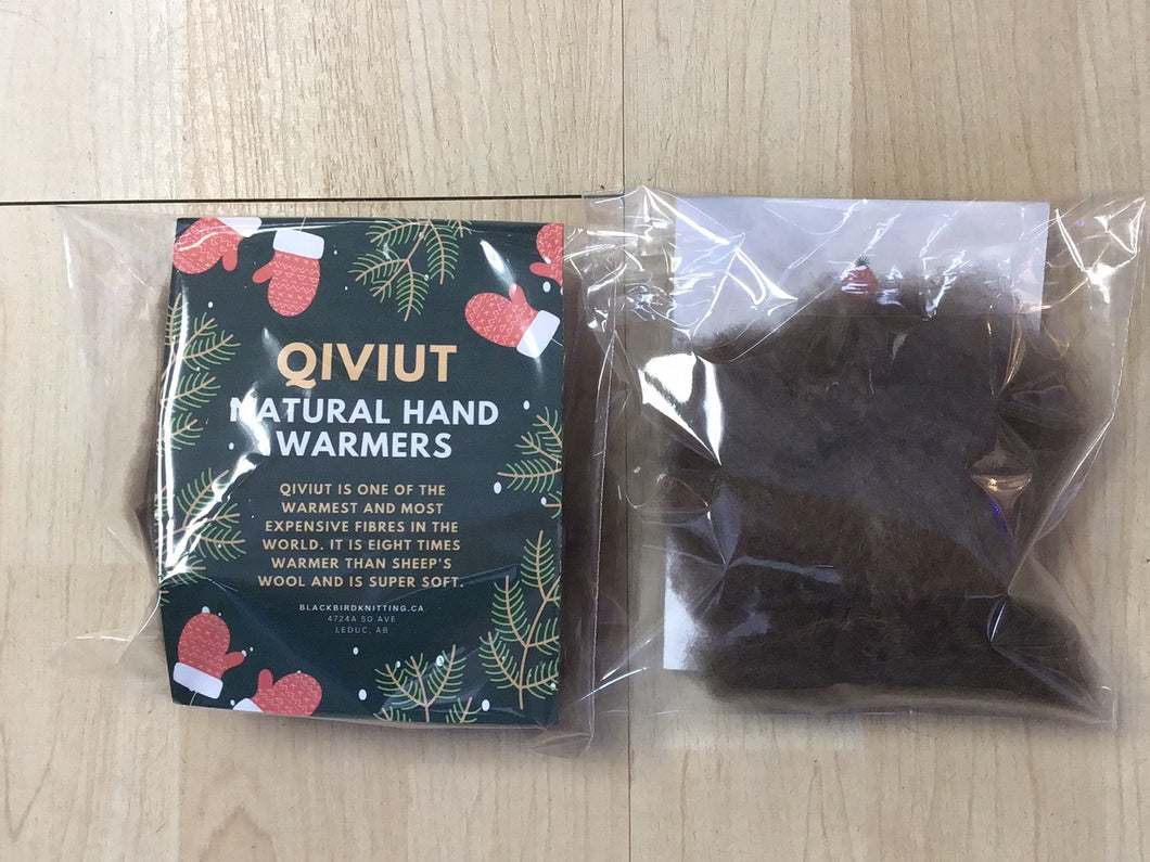 Qiviut hand warmers