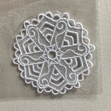 Load image into Gallery viewer, Embroidered Snowflake
