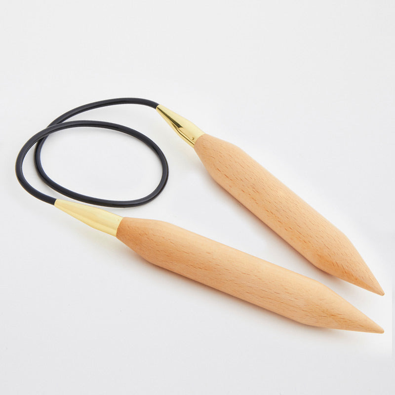 Fancy Needle Knitter's Pride Jumbo Fixed Circular Needle – Blackbird Knitting ...